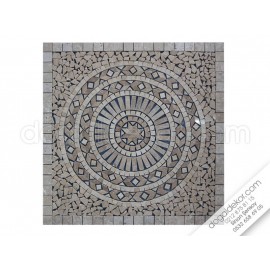 90 x 90 Mozaik Göbek Dekor-DT1036